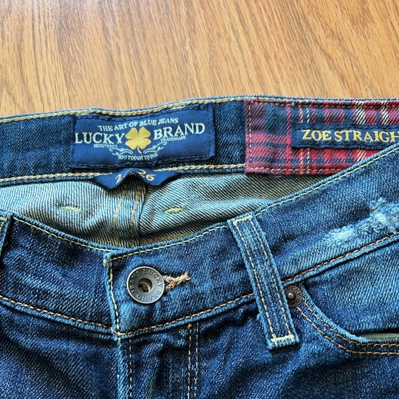 Lucky Brand Jeans Zoe Straight Low-Rise Slim Fit - Picture 7 of 11